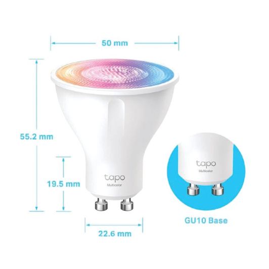 Ampoule connectée TAPO L630 GU10 multico