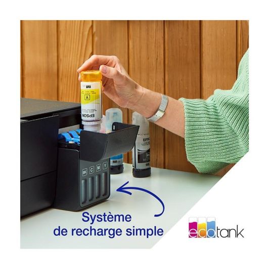 Imprimante EPSON EcoTank ET-2861 multifonction à réservoir