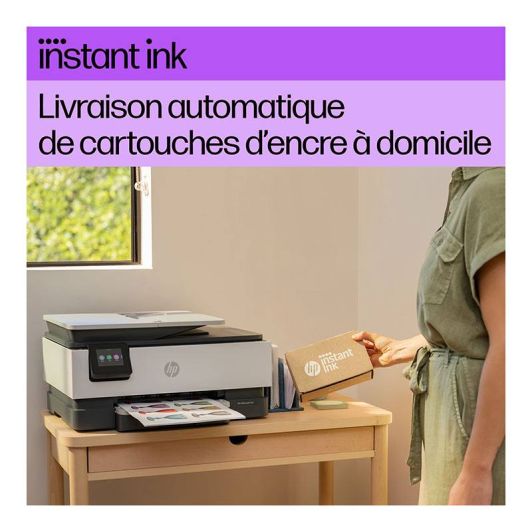 Imprimante multifonction HP OJ PRO 8124e éligible instant ink