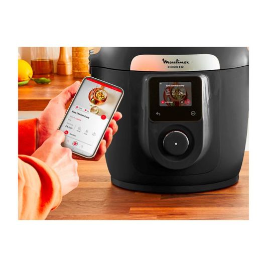 Cuiseur cookeo smart MOULINEX YY5491FB 9 en 1 + extra crisp