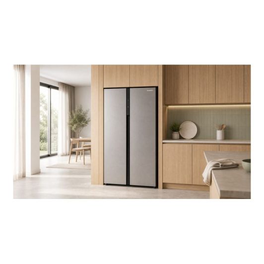 Réfrigérateur américain VALBERG SBS 548 E X625C