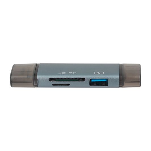 Lecteur de cartes multifonction SEDEA 6 en 1 - USB - USB-C
