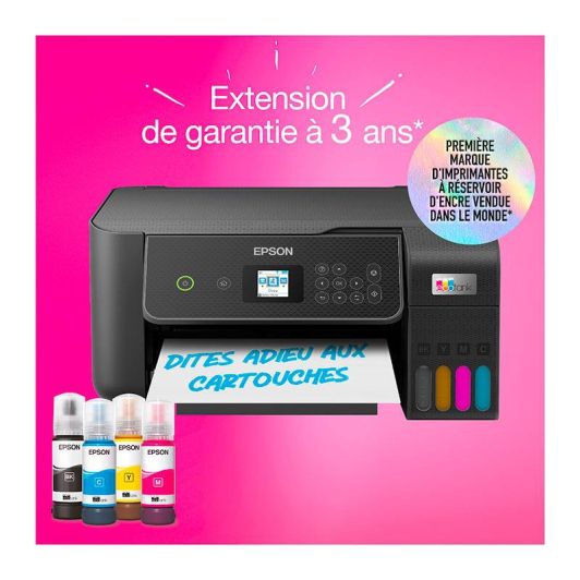 Imprimante EPSON EcoTank ET-2871 multifonction à réservoir