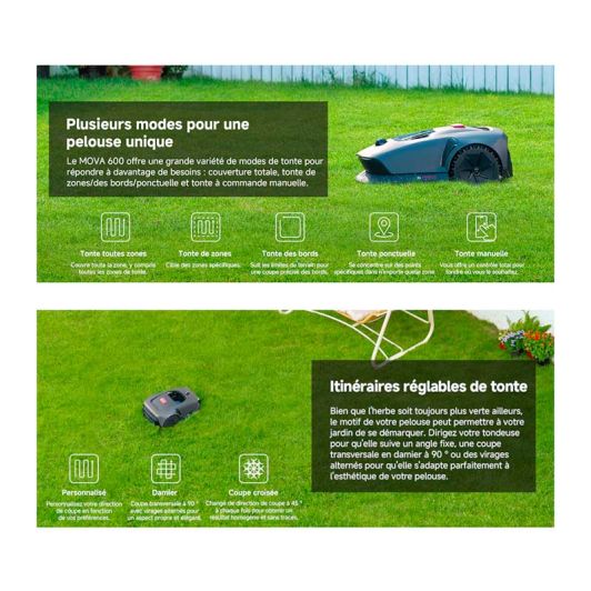 Robot tondeuse MOVA 1000