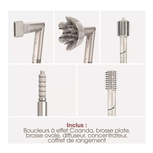 Brosse soufflante SHARK FlexStyle HD446SLEU 5en1