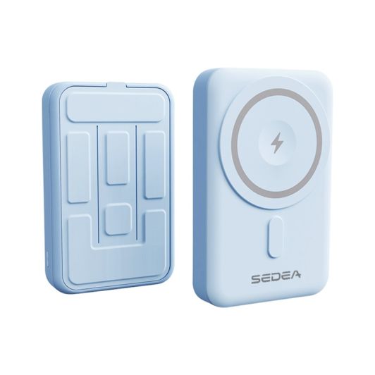 Batterie externe Magsafe SEDEA 10 000 mAh Bleue