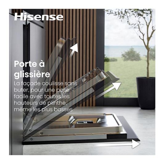 Lave-vaisselle tout intégrable HISENSE HV673B66 16S39DB B SD