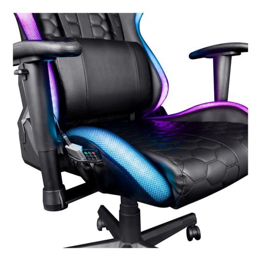 Chaise gaming TRUST GAMING Rizza LED Noir