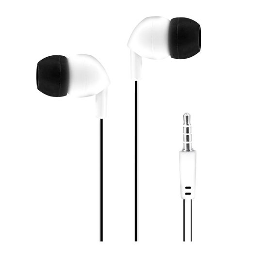 Ecouteurs filaires TNB BE COLOR BLANCS + micro