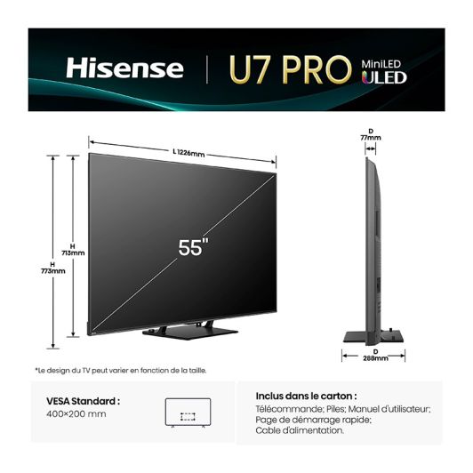 TV MINILED 55