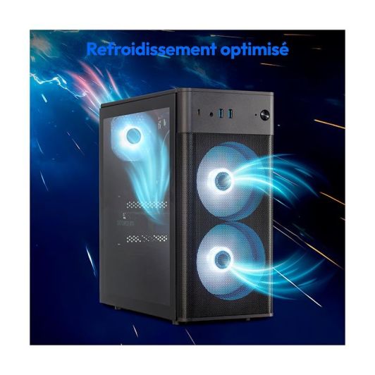 Unité centrale Gamer ERAZER MD340057 - R5/32Go/1To/RTX5060 8Go dédiés