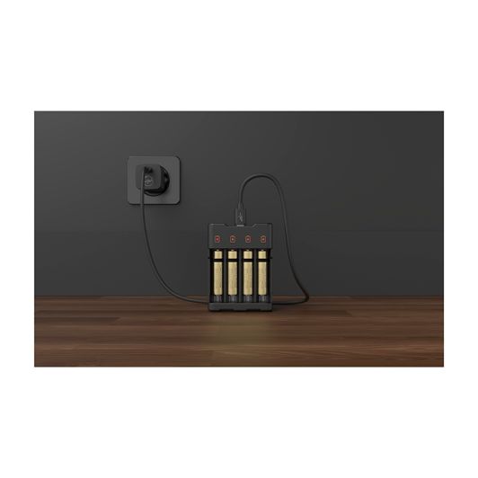 Chargeur MOBILITY 4 piles