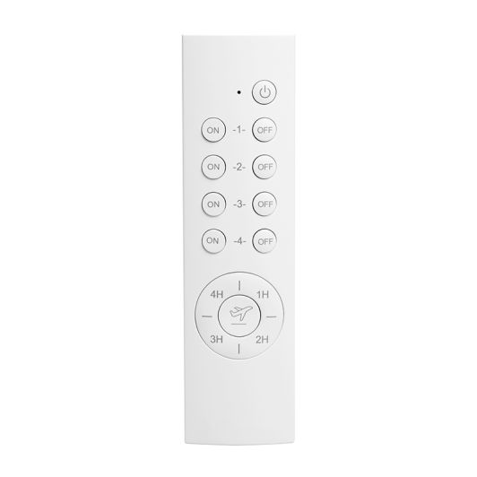 Lot de 3 prises LINK2HOME Télécommandées Blanches