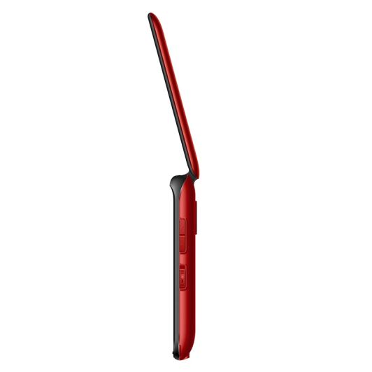 Mobile DANEW K43 4G à clapet Rouge