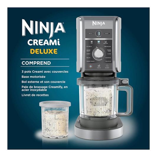 Machine à glace  NINJA Creami Deluxe - NC502EU