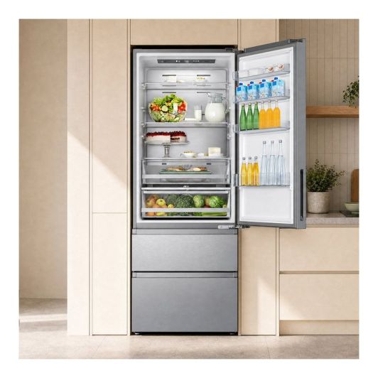 Réfrigérateur combiné VALBERG CNF 493 D X180C