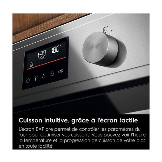 Four pyrolyse chaleur tournante 65L ELECTROLUX COH4P06BX0