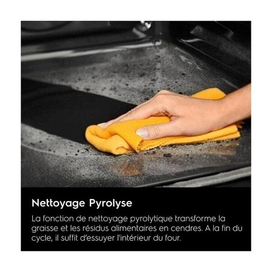 Four pyrolyse chaleur tournante 65L ELECTROLUX COH4P06BX0