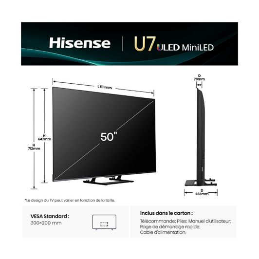 TV MINILED 50