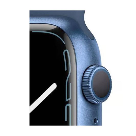 Montre Connectée APPLE WATCH Série 7 45mm Bleu Reconditionnée grade A+