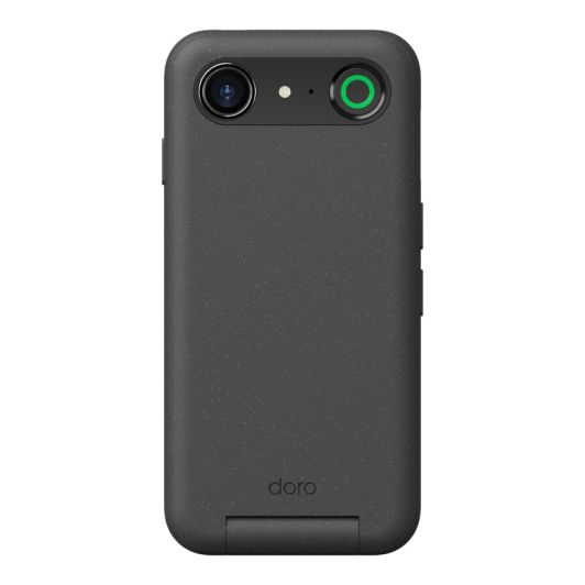 Smartphone DORO Aurora A20 64Go Noir à Clapet Sénior