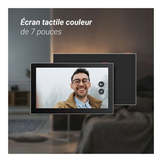 Visiophone connecté EZVIZ EP7 2K avec panneau solaire