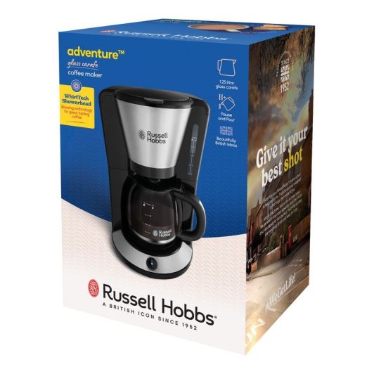 Cafetière filtre RUSSELL HOBBS 1,25L Adventure