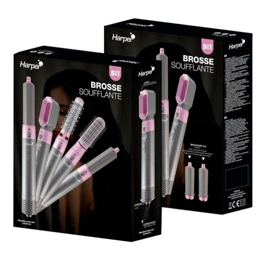 Multistyler HARPER - Brosse soufflante 5 en 1 - AIRPRO4T