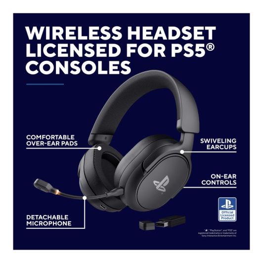 Casque gaming TRUST GAMING Forta sans fil Noir