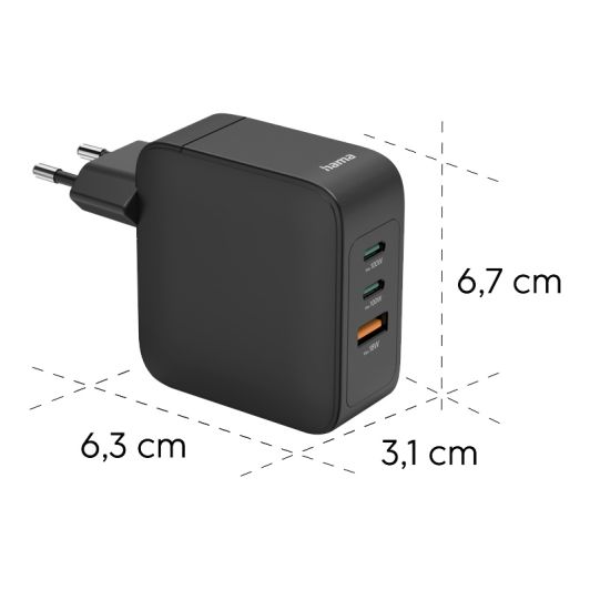 Chargeur HAMA PC  USB 100 W USB-C
