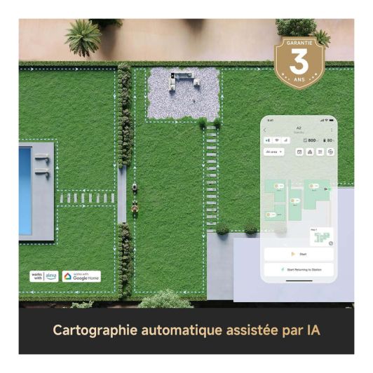 Robot tondeuse DREAME A2 3000