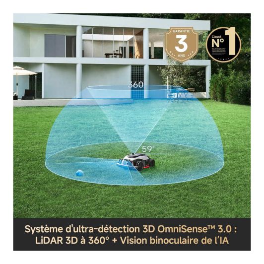 Robot tondeuse DREAME A3 AWD PRO 3500