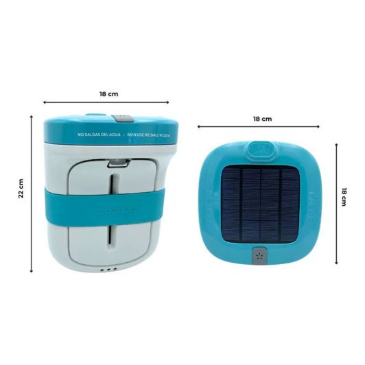 Pack analyseur et traitement d'eau de piscine IOPOOL EcO Start + Connect + EcO Tab