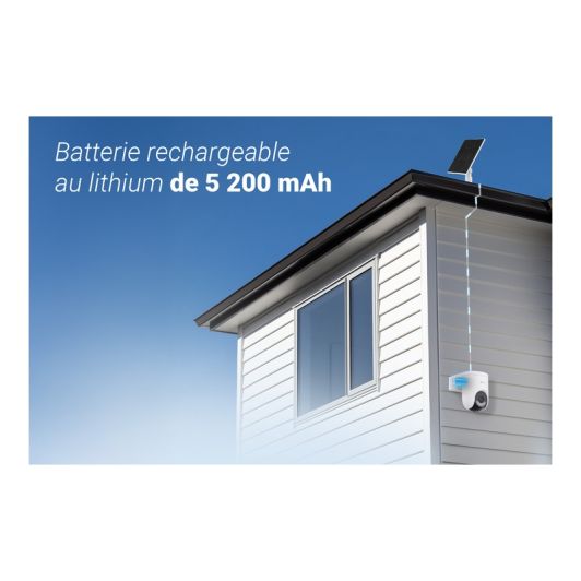 Caméra de surveillance EZVIZ HB8 Lite + panneau solaire