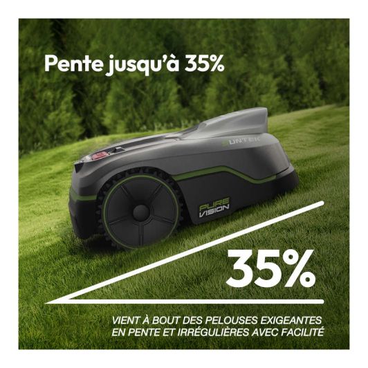 Robot tondeuse SUNTEK Pure Vision 600 + Garage