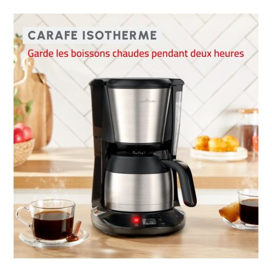 Cafetière programmable isotherme MOULINEX Subito