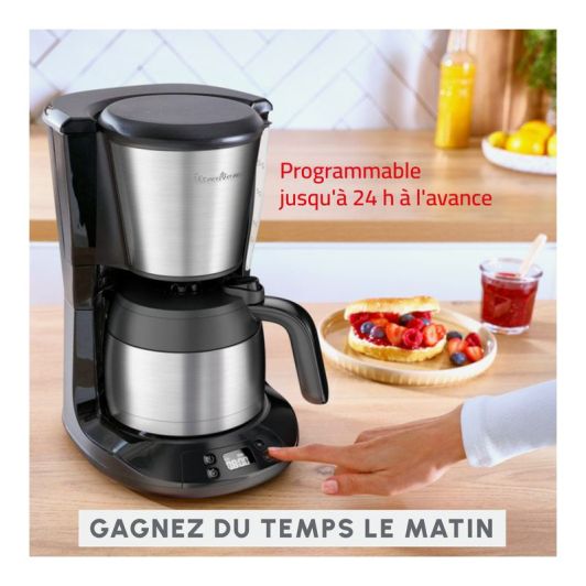 Cafetière programmable isotherme MOULINEX Subito