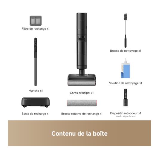 Aspirateur laveur DREAME H15 HEAT