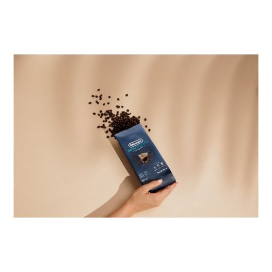 Café grains DELONGHI DECAFFEINATO 250g pour broyeurs et robots café