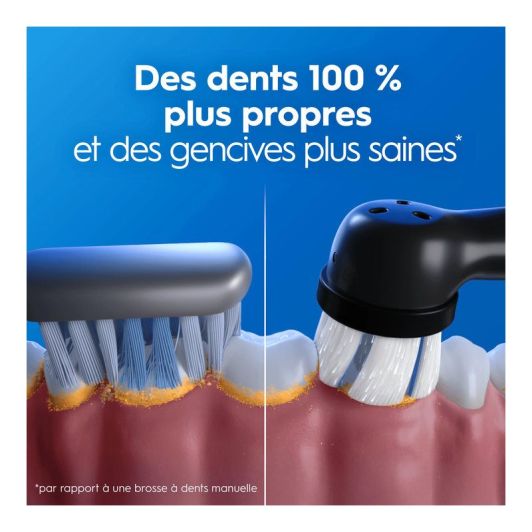 Brosse à dent ORAL-B iO3 noire + Etui de voyage