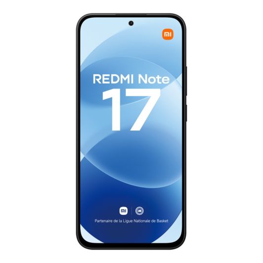 Smartphone XIAOMI Redmi Note17 4G 128Go Noir