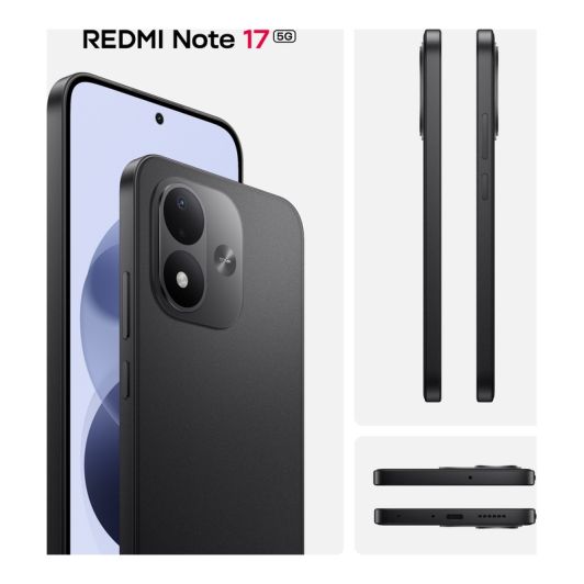 Smartphone XIAOMI Redmi Note17 5G 128Go Noir