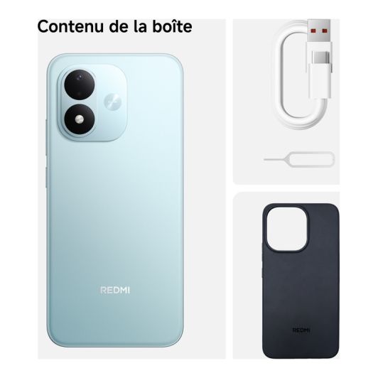 Smartphone XIAOMI Redmi Note 17 5G 128Go Bleu