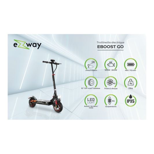 Trottinette électrique URBANGLIDE Eboost GO reconditionnée Grade A+