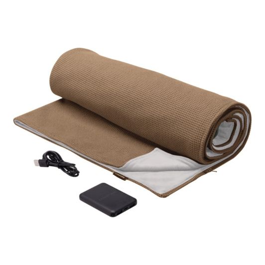 Poncho chauffant nomade SILVER STYLE SAHARA sur batterie