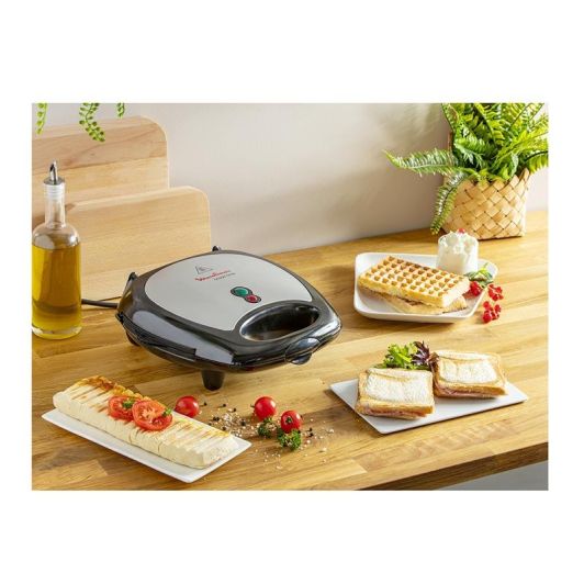 Croque/gaufre/grill MOULINEX SW611812 - 3 en 1 