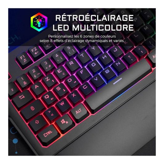 Clavier gaming THE G-LAB PALLADIUM RGB