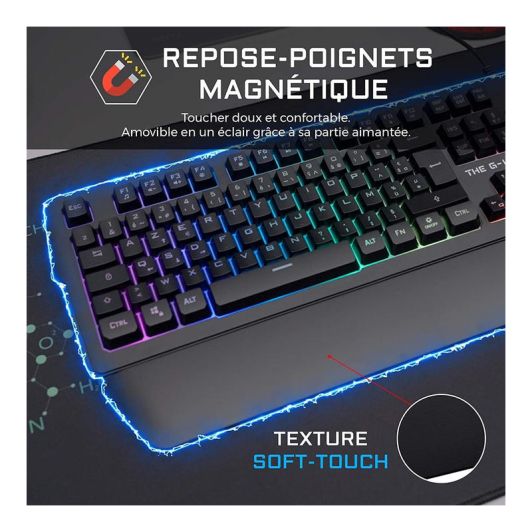 Clavier gaming THE G-LAB PALLADIUM RGB
