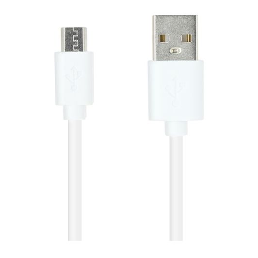Câble Micro USB / USB HIGH ONE 1M Blanc 