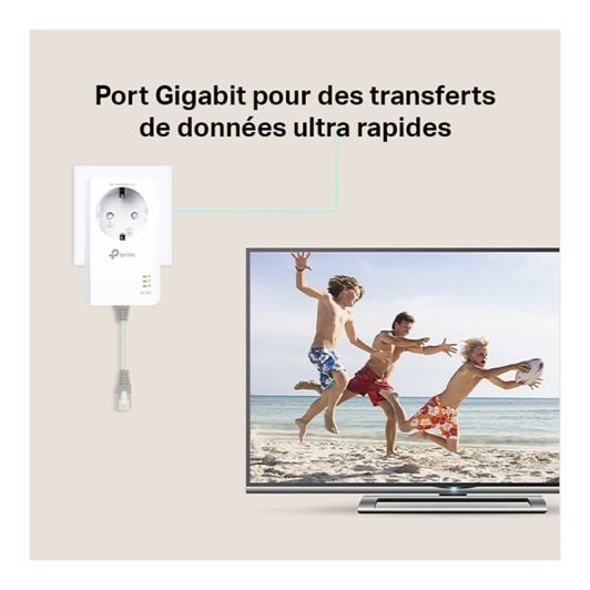 CPL DUO TP LINK PA7019P Kit - AV1000 2 prises